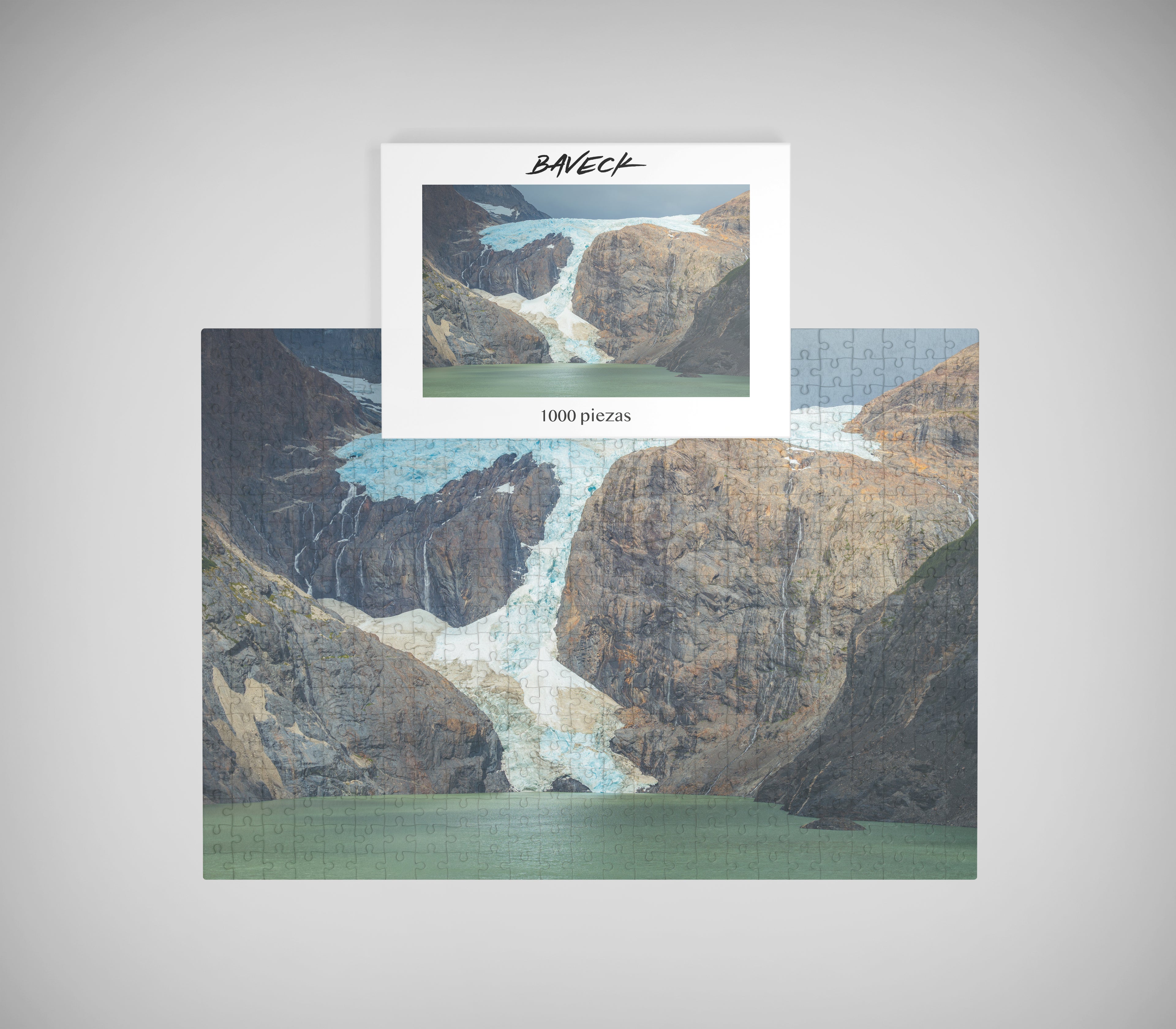 Puzzle Glaciar los Perros 1000 piezas