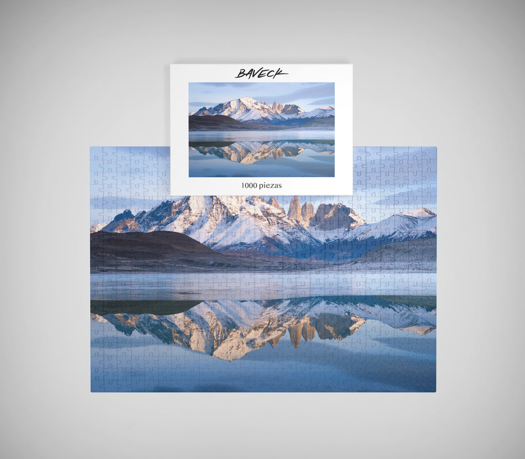 Puzzle Reflexión Amarga, Torres del Paine