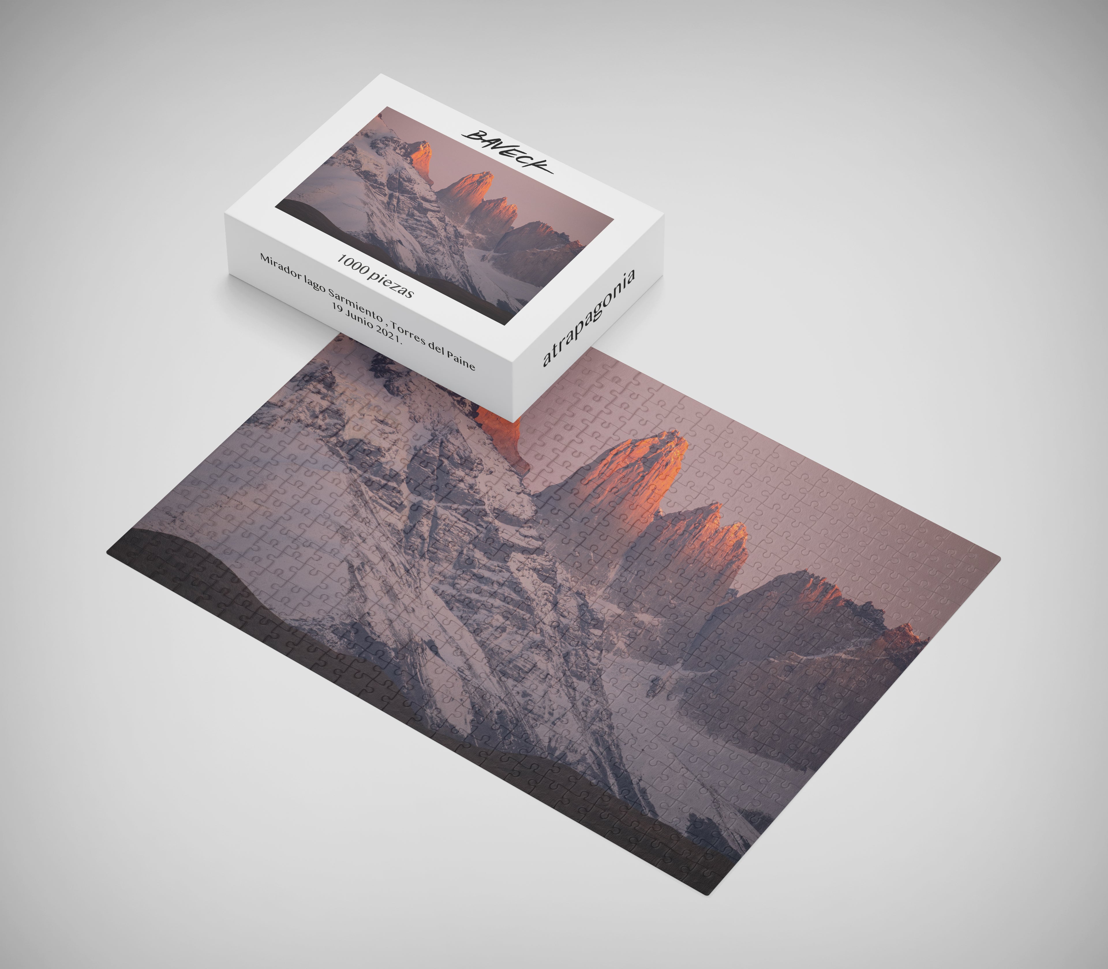 Puzzle Amanecer Torres del Paine 1000 piezas