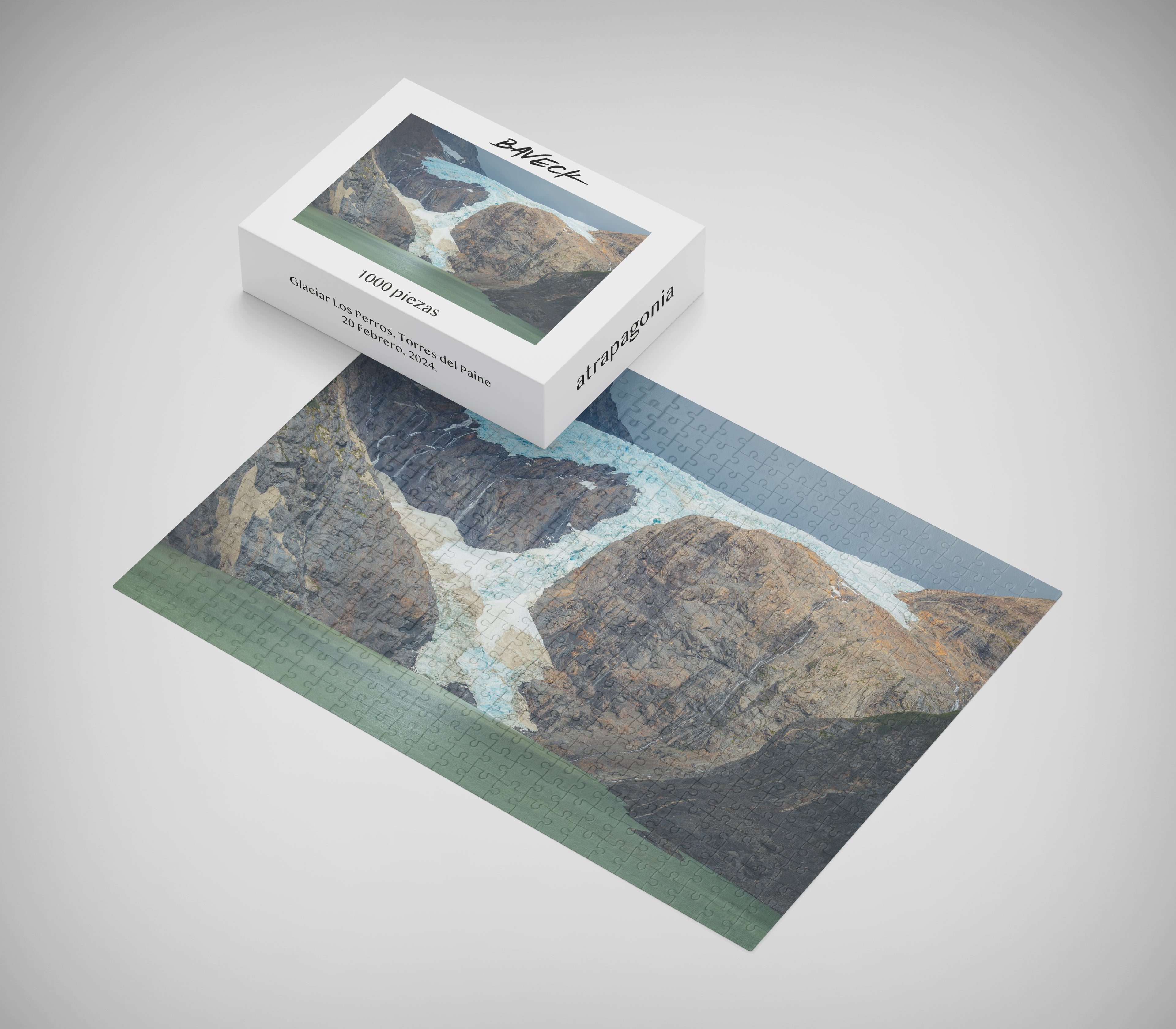 Puzzle Glaciar los Perros 1000 piezas