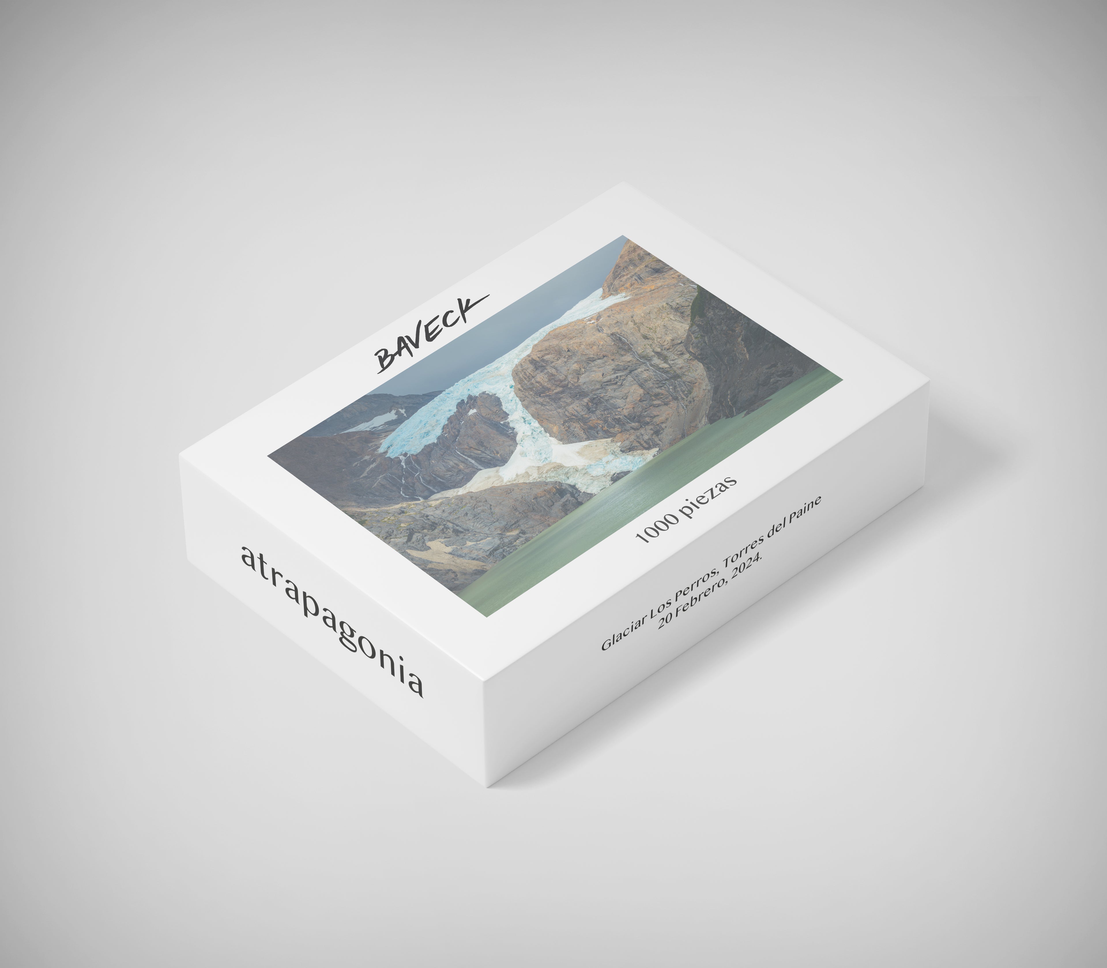 Puzzle Glaciar los Perros 1000 piezas